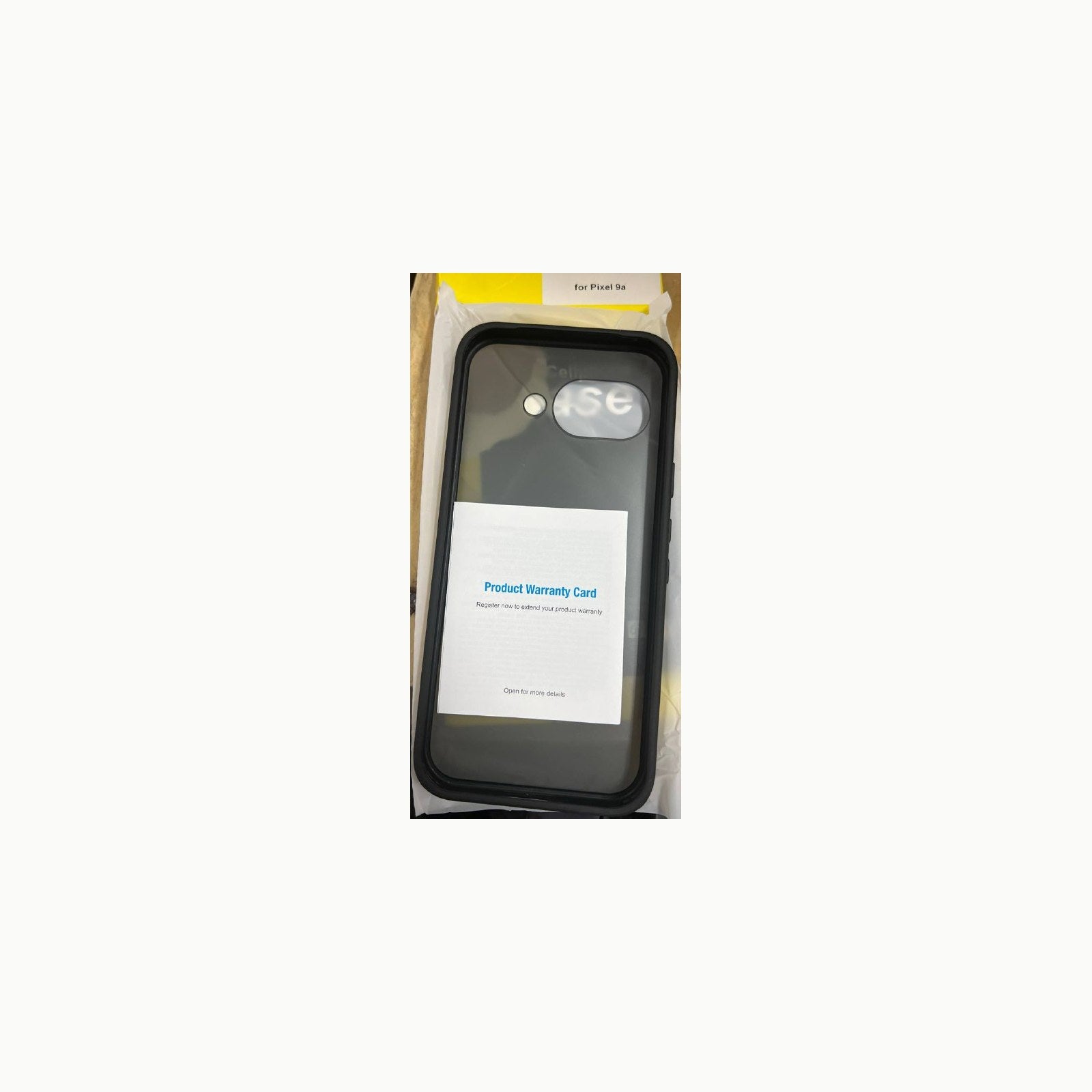 EvoCheck Case Tech21 EvoCheck Google Pixel 6a Case Clear