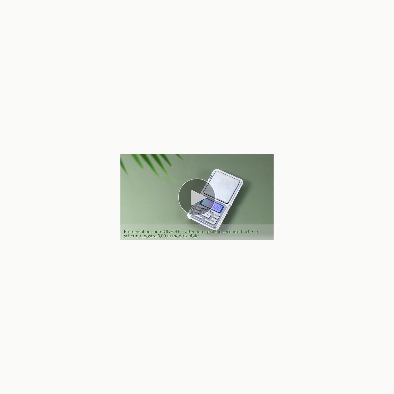 Brencco Bilancia di Precisione, 500g /0.01g Bilancino Precisione Displ