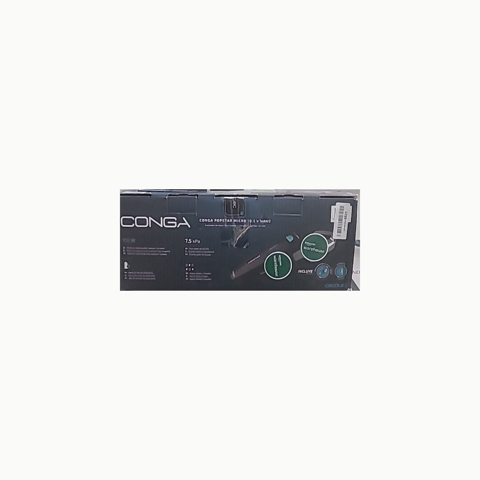 Aspirador Conga Popstar Cecotec Aspirador de Mano sin Cables Conga Pop