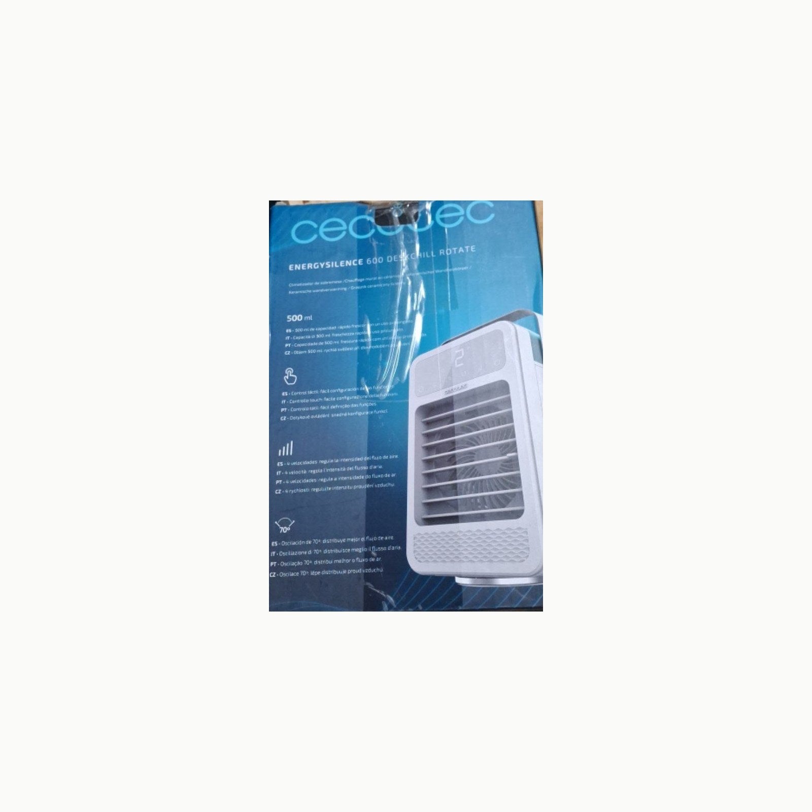 Climatizador Sobremesa Cecotec Climatizador de Sobremesa EnergySilence