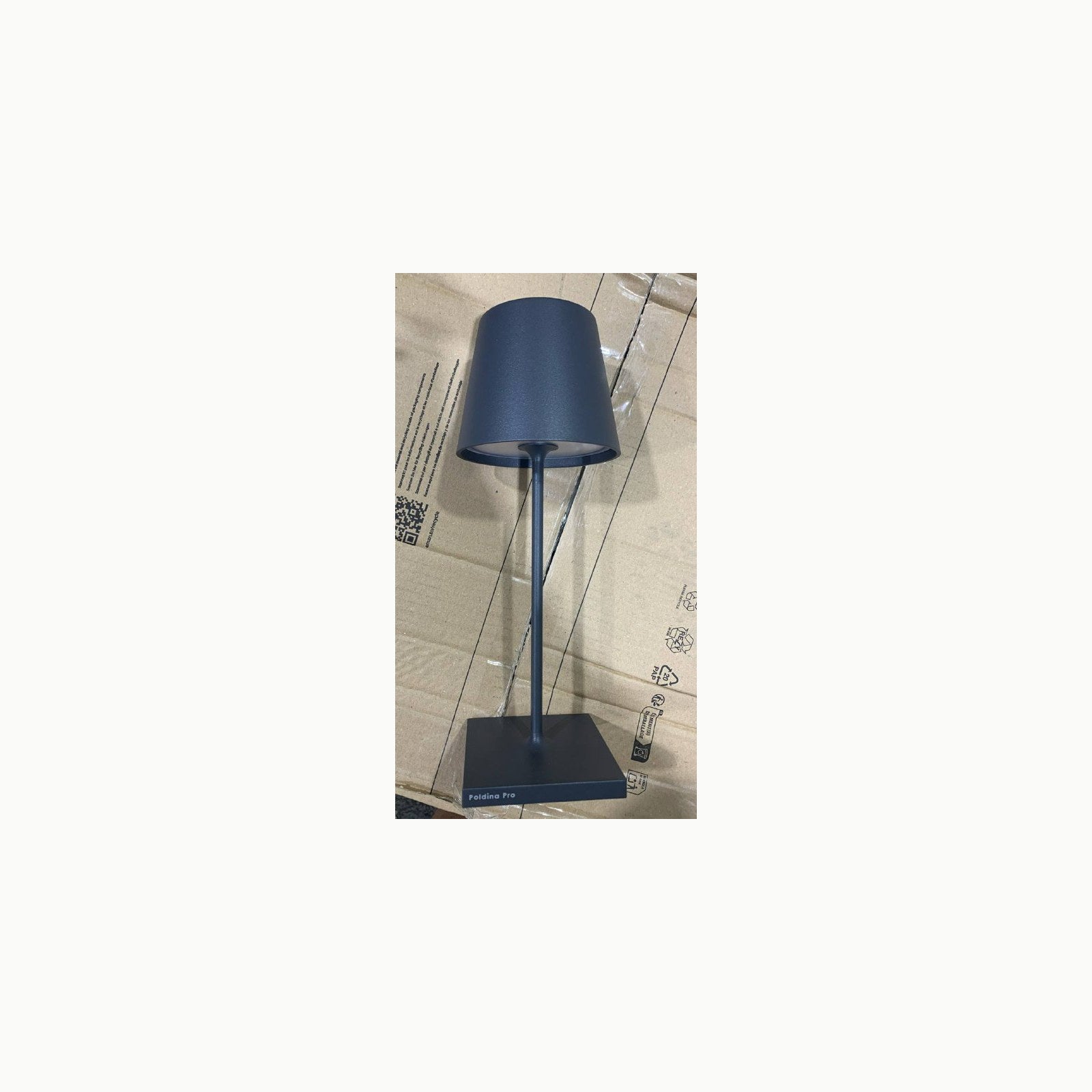 Zafferano, Poldina Pro Mini, Lámpara de Mesa Recargable e Inalámbrica 