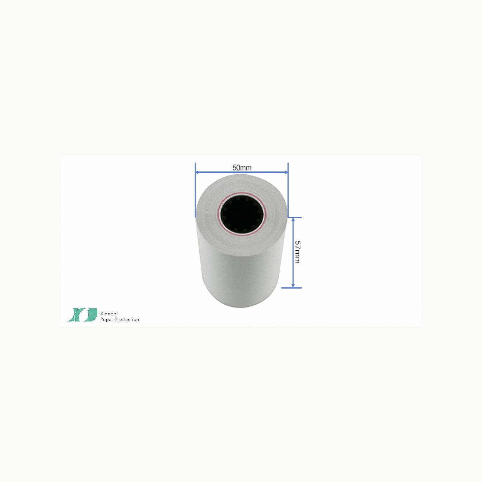 Exacompta Ref. 43706E Pack de 5 bobinas para recibos 80x70 mm
