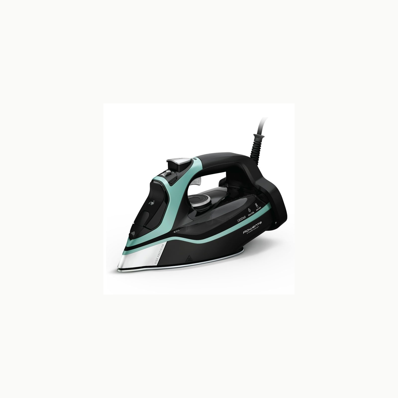 CECOTEC Plancha de vapor 3D ForceAnodized 750 Smart 2500W negra/azul