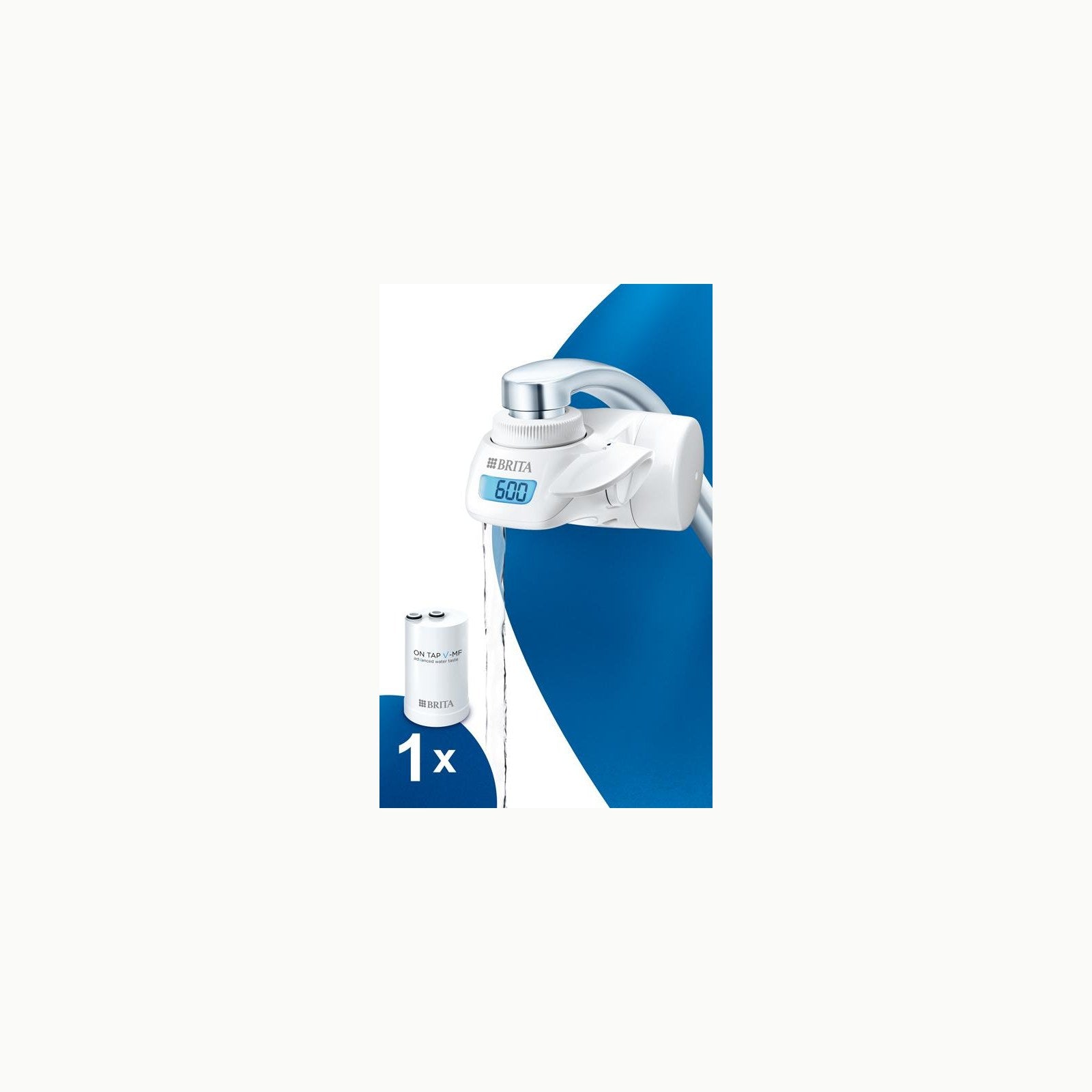 BRITA Sistema de filtrado de agua ON TAP Pro V-MF incl. 1x cartucho fi