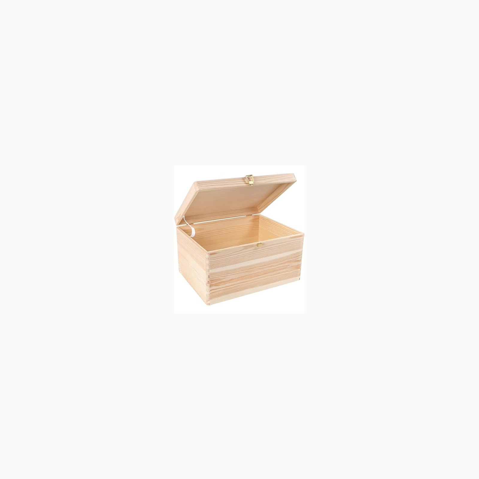 Artemio Boîte Carré, Bois, Beige, 10 x 10 x 5 cm