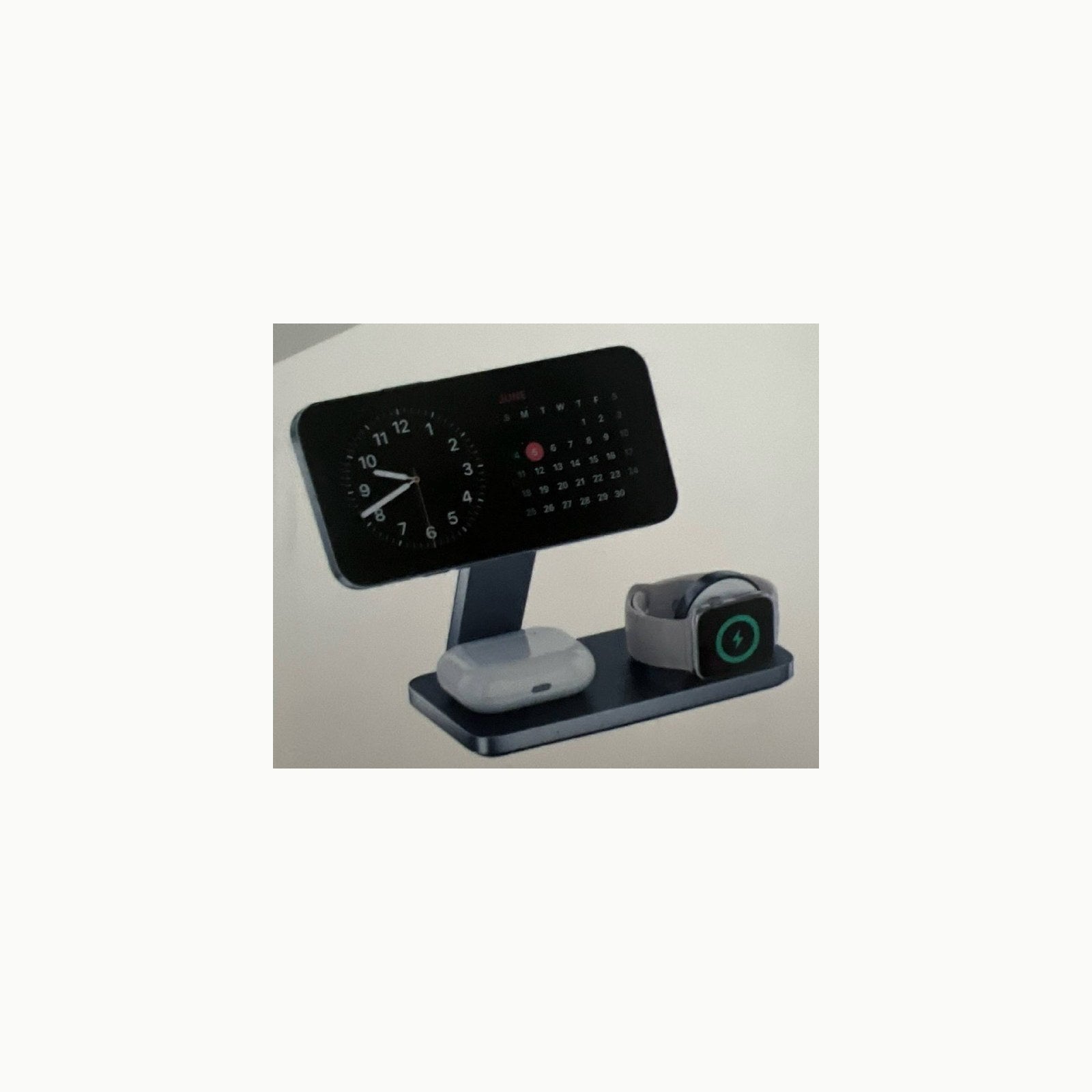 Cargador inalámbrico con mag-Safe Cargador inalámbrico 3 en 1 Cargador