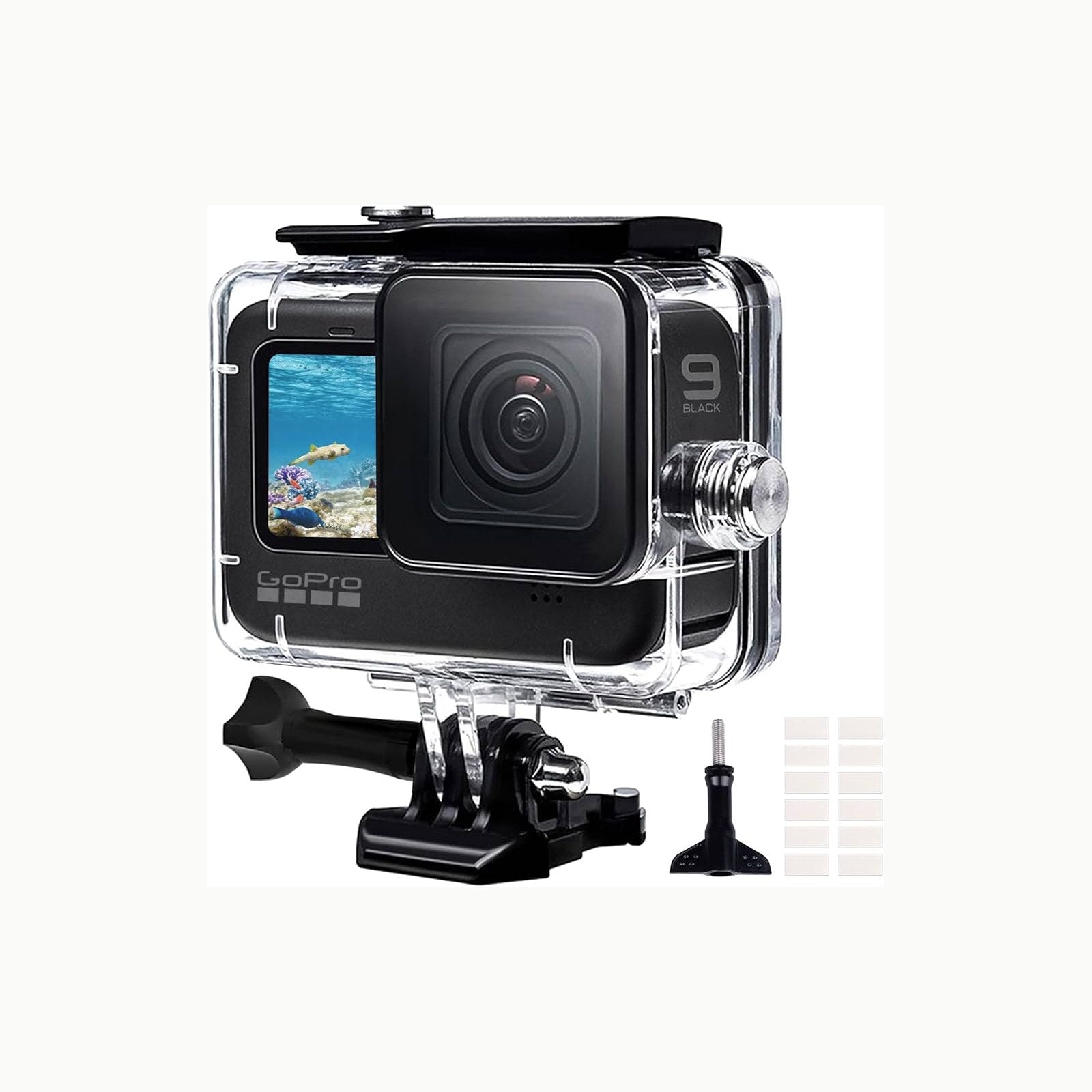REDTRON Funda Impermeable para GoPro Hero 9/10/11/12/13 Black, 60M Fun