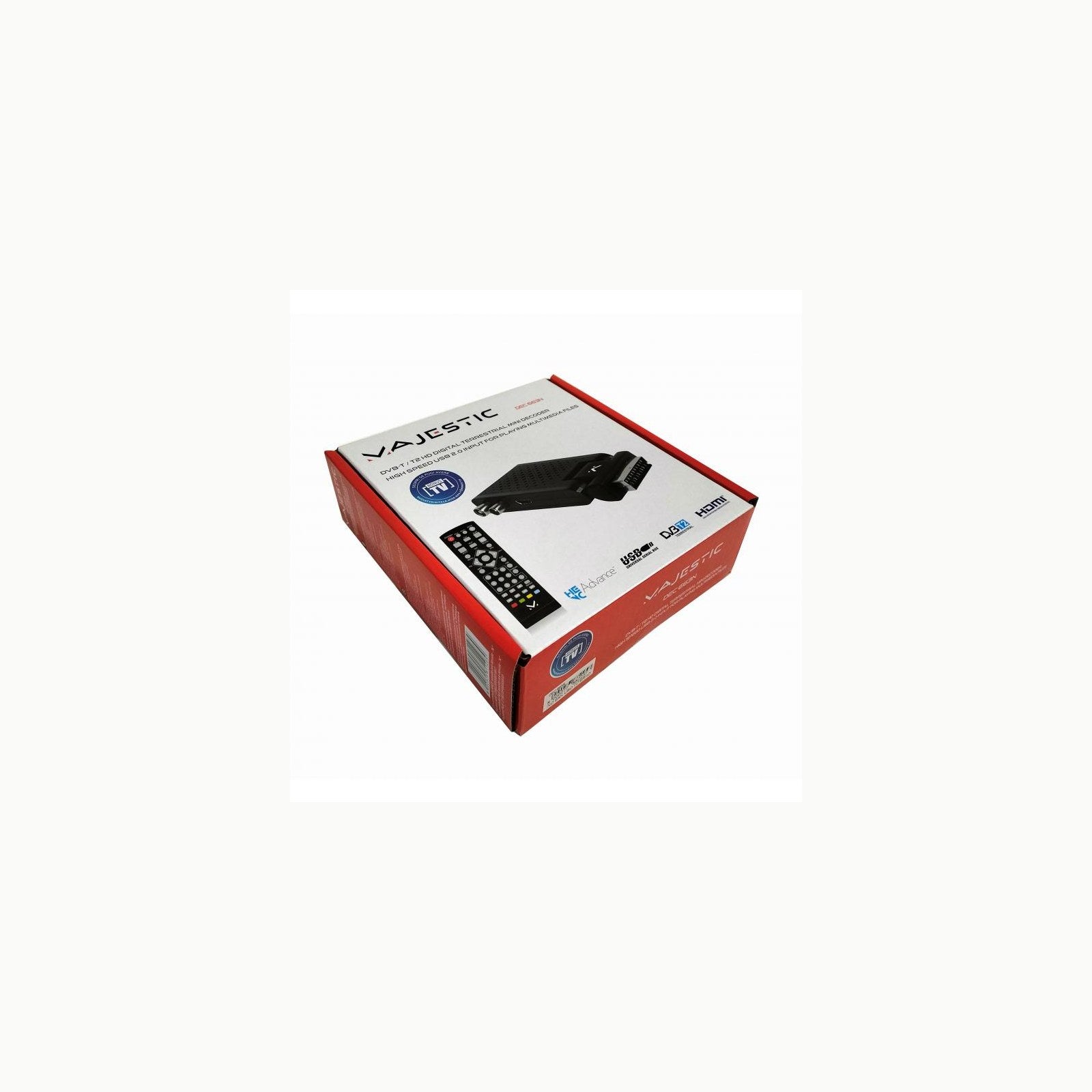 Majestic DEC 663N - Mini DECODIFICADOR Digital TERRESTRE DVB-T/T2