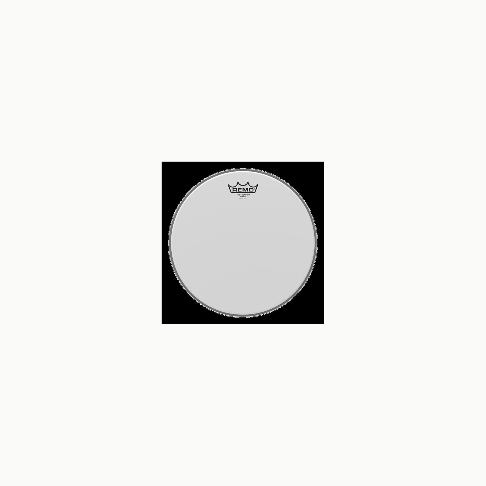 Remo Ambassador BA-0315-00 Peau de batterie transparente 15"