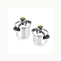 MONIX Classica Olla a presión tradicional de 4 litros, acero inoxidabl