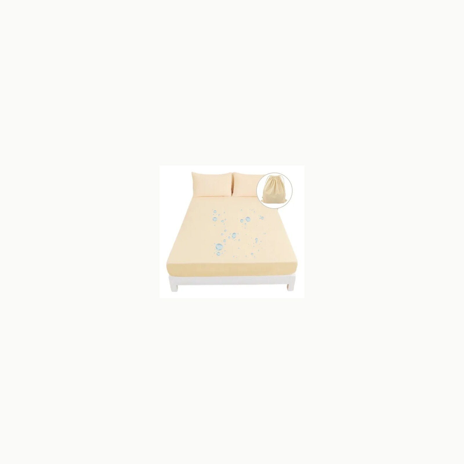 Dreamzie - Cubre Colchon 90x190 cm - Impermeable y Resistente