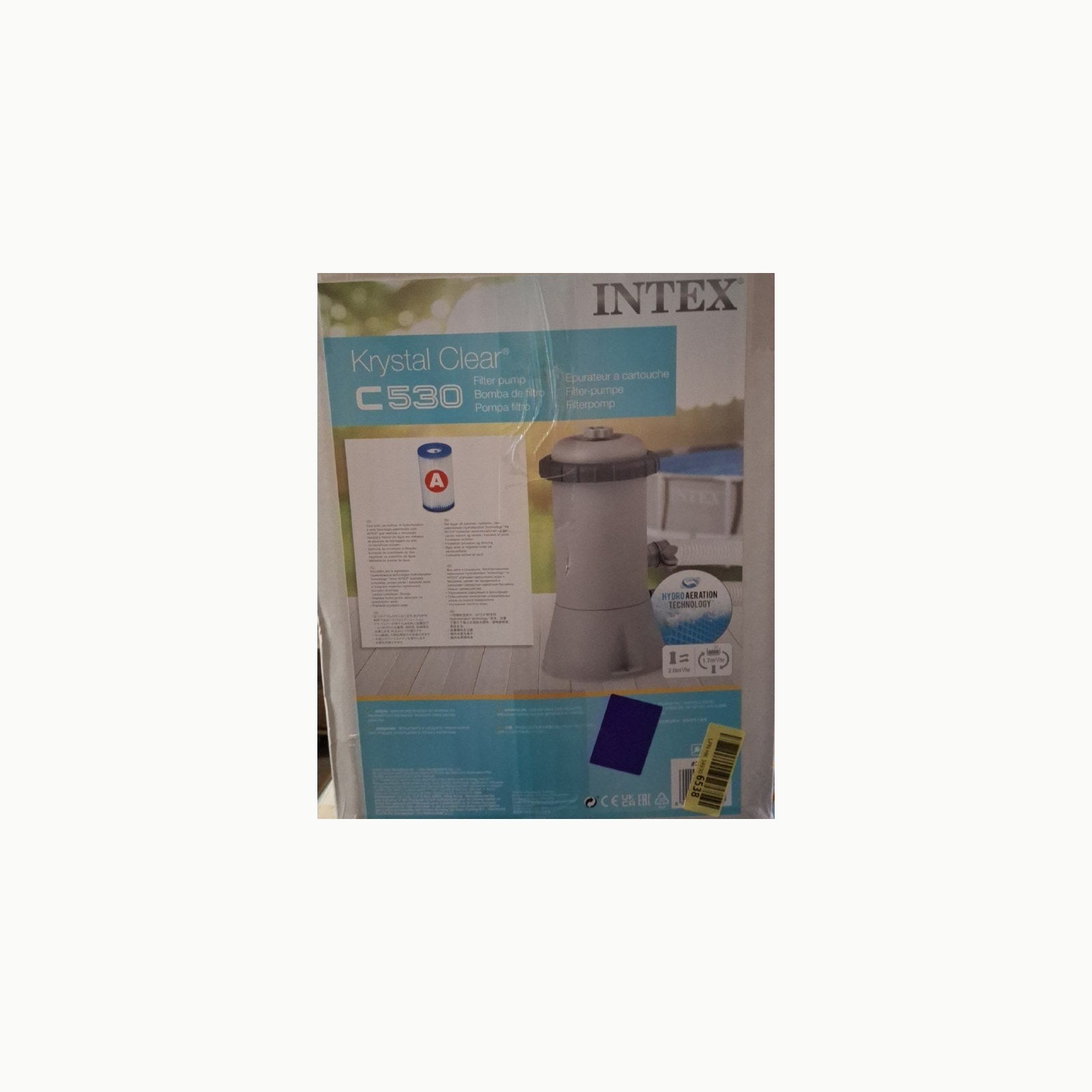 INTEX 28604 Depuradora cartucho Filtros tipo A, 2000 L/h