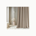ROOM99 Cortina con Ojales Plateados Aura 140 x 240 cm Ancho x Alto Cor
