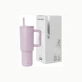 Trek Simple Modern Vaso Térmico con Pajita y Asa\| Taza Termica Café