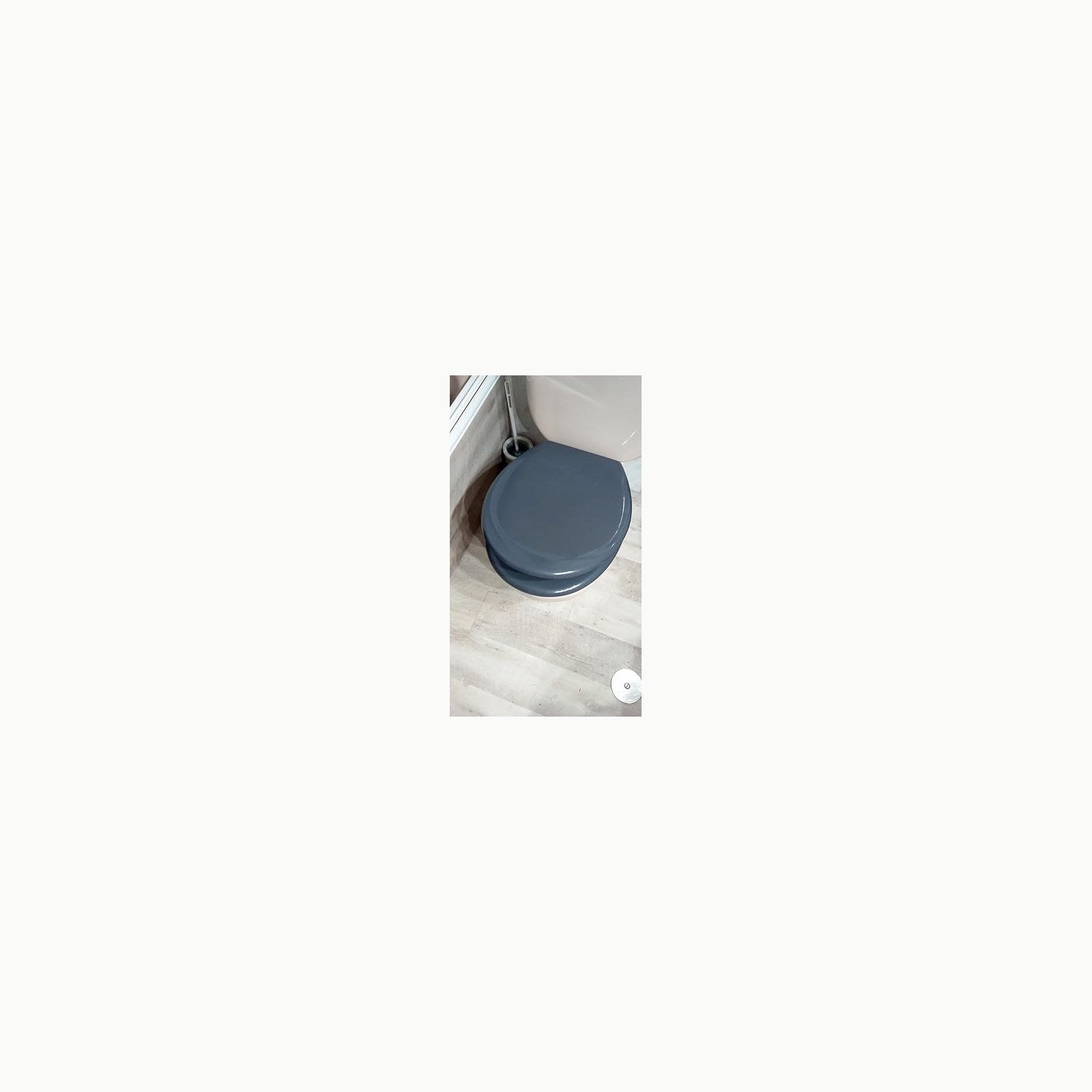 Wenko Tapa de WC Wenge - Dispositivo automático de Descenso, MDF, 35.5