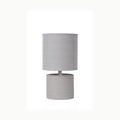 LUCIDE GREASBY - Lampe de table - Ø 14 cm - 1xE14 - Gris