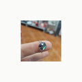 Hexagon Ring JewelryPalace Hexagon 5.7ct Echt Regenbogen Quarz Solitär
