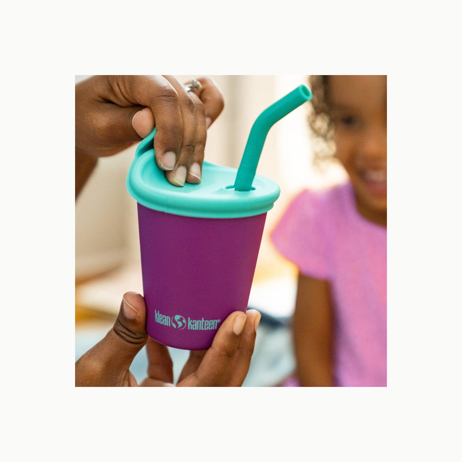 Snips, Set 4 Vasos con Pajita, 0,385 LT, Vasos para Niños, Vasos Reuti