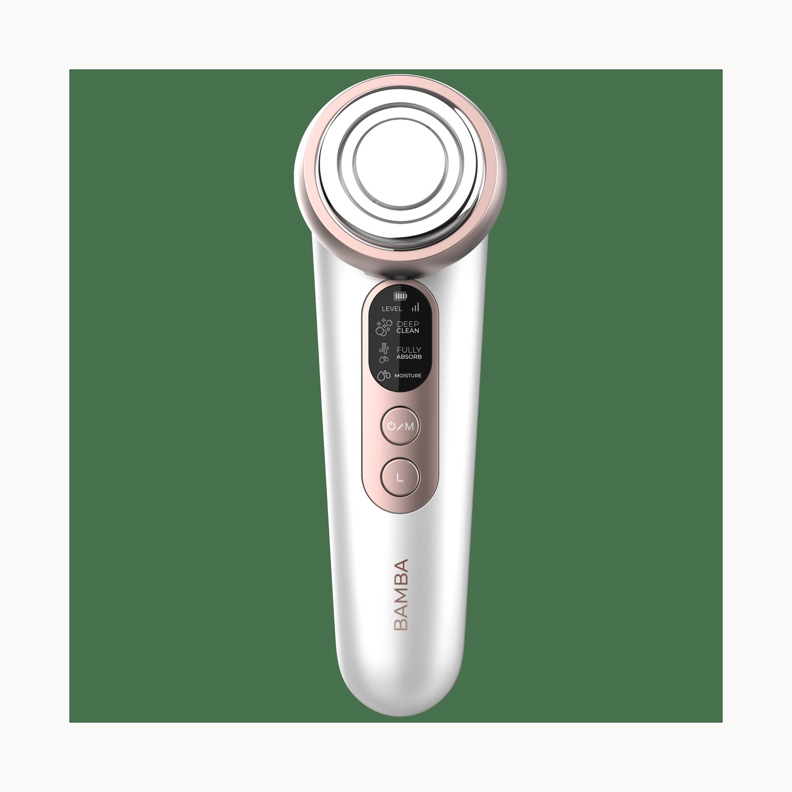 Cecotec Masajeador facial Bamba FaceCare LightSonic, 3 Modos, Tecnolog