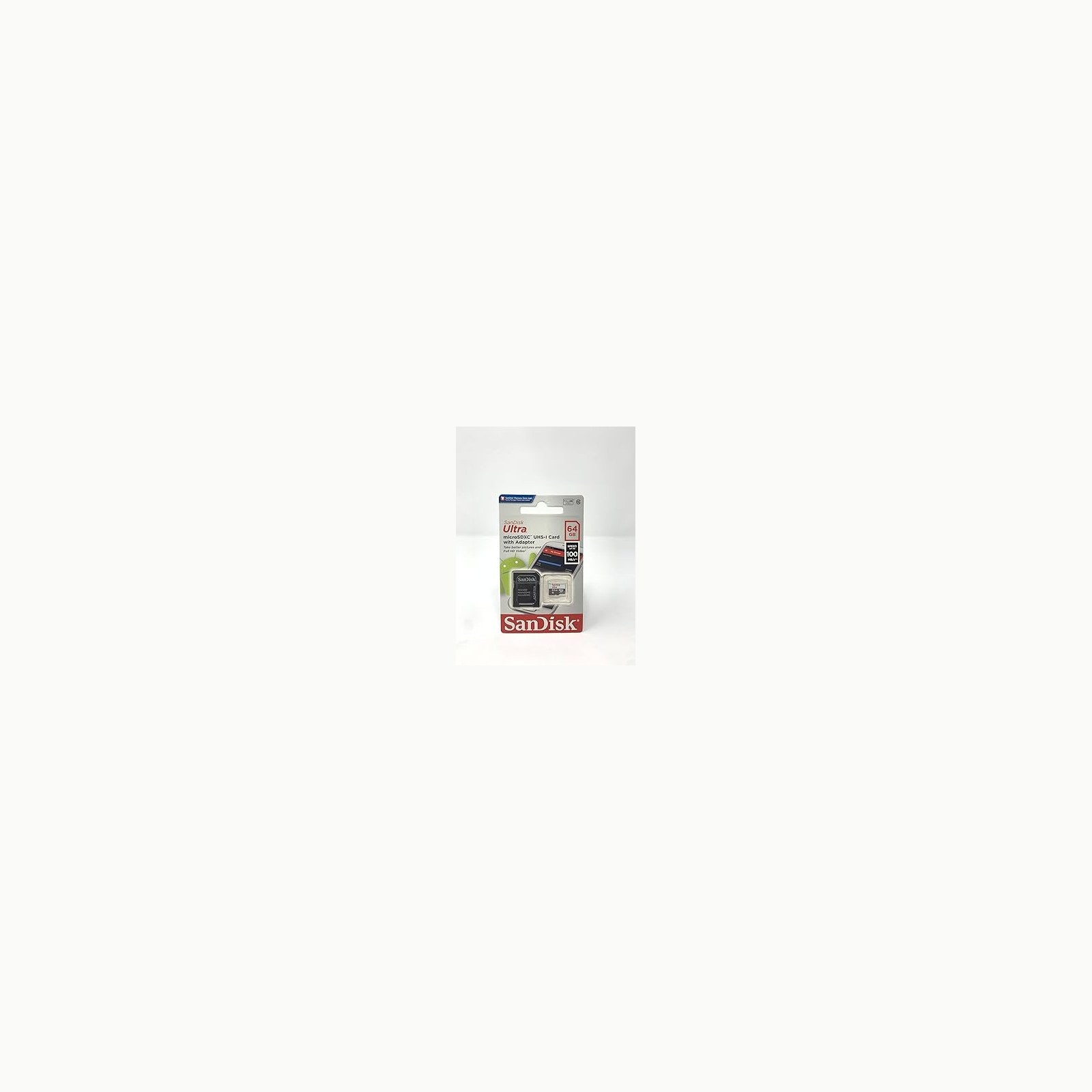 Ultra microSDXC 64GB SanDisk Ultra microSDXC UHS-I 64GB (rojo/gris)