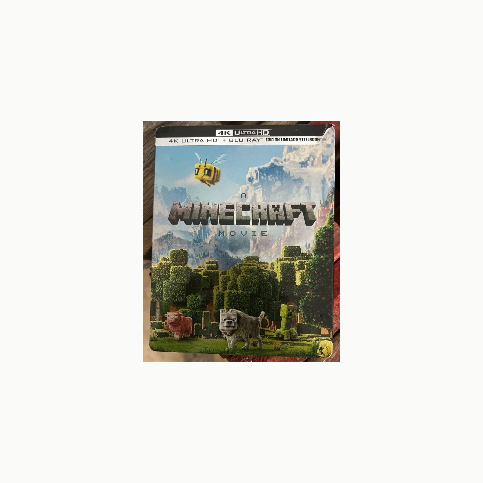 Película 4K UHD Una película de Minecraft \(4K UHD \+ Blu-ray\)
