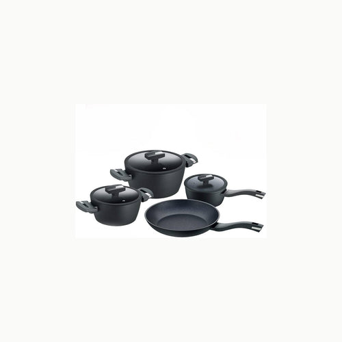 ALLUFLON Tradizione Italia Casseruola, Alluminio, Nero, 24 cm