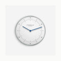 OFFICER PRODUCTS Wanduhr Kunststoff / 30 cm Weiß/Arabische Ziffern Wan