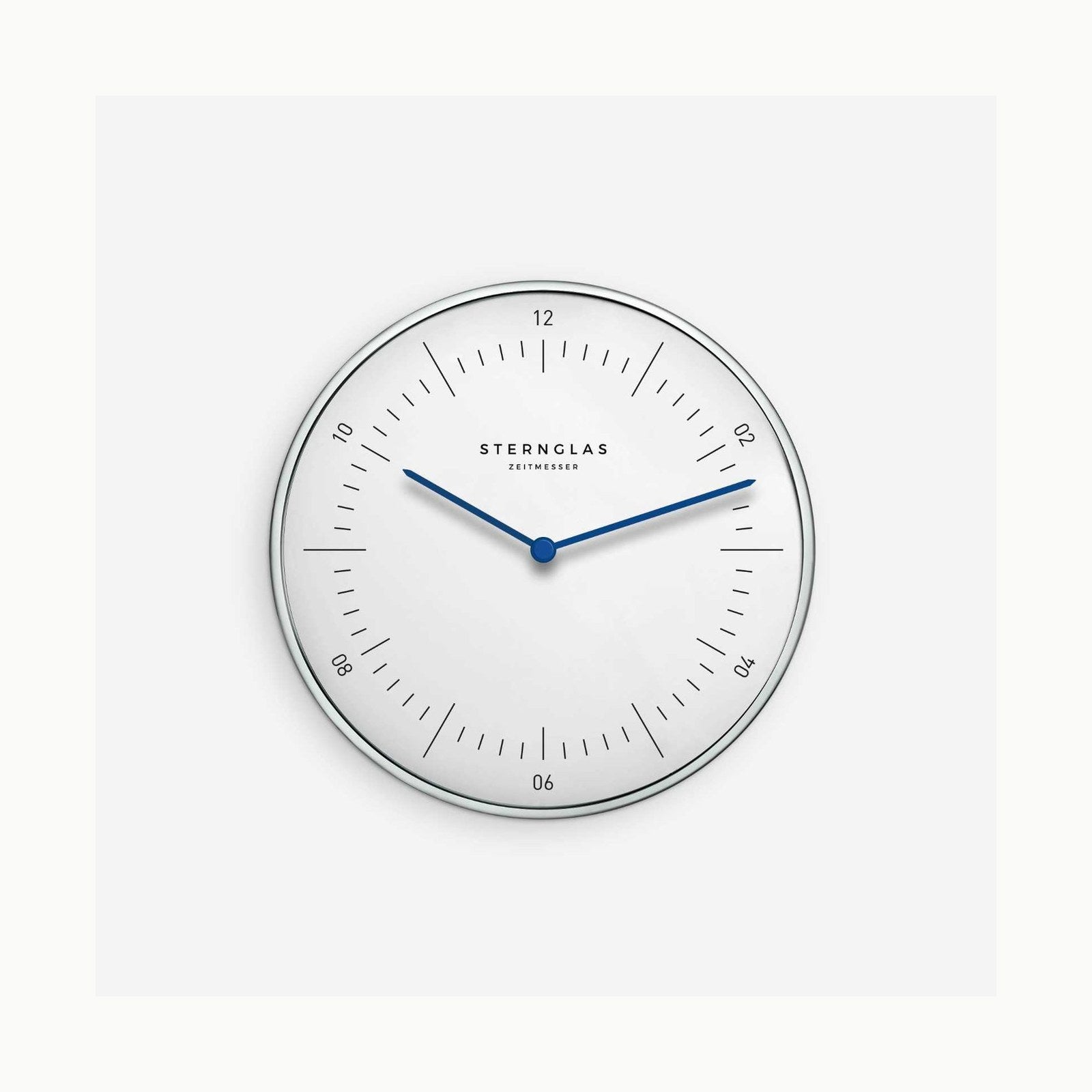 OFFICER PRODUCTS Wanduhr Kunststoff / 30 cm Weiß/Arabische Ziffern Wan
