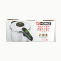 Presto Olla 4L MONIX Presto Olla a presión 4L, de acero inoxidable 18/
