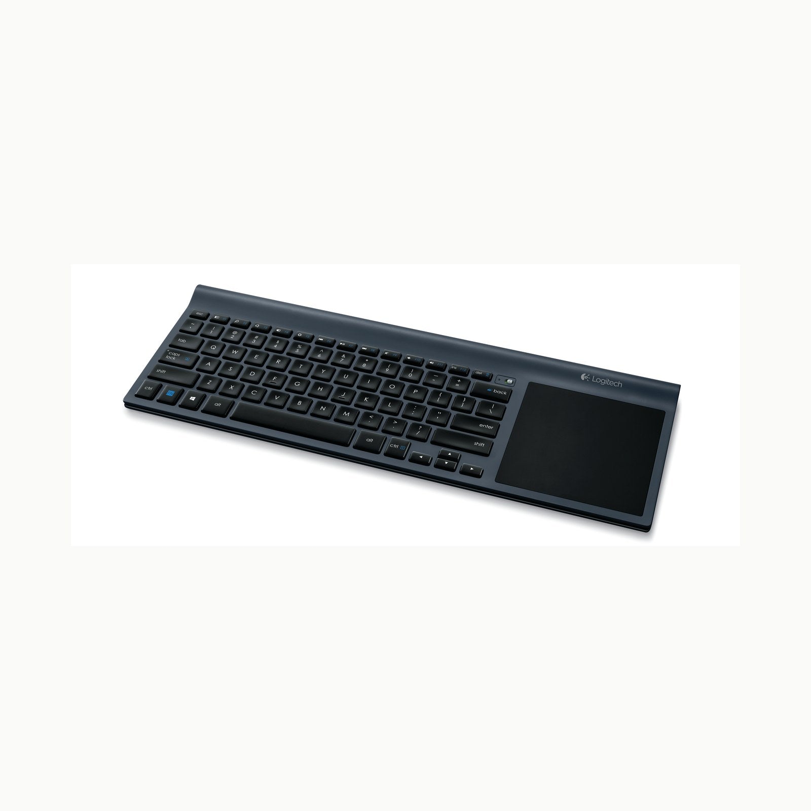 Logitech K400 Plus Teclado Inalámbrico Táctil para TV con Control Mult