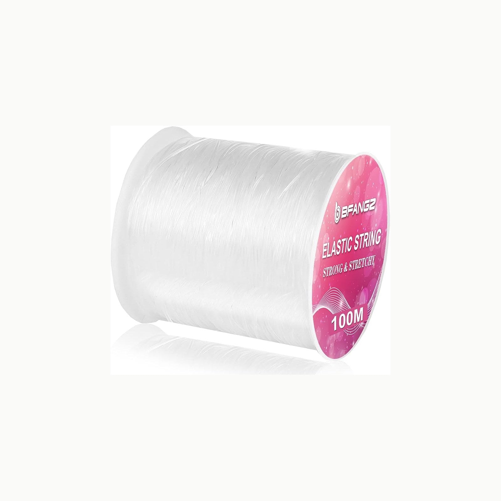 Hilo elástico 0,8mm Hilo elástico Transparente 0,8mm. 100m.