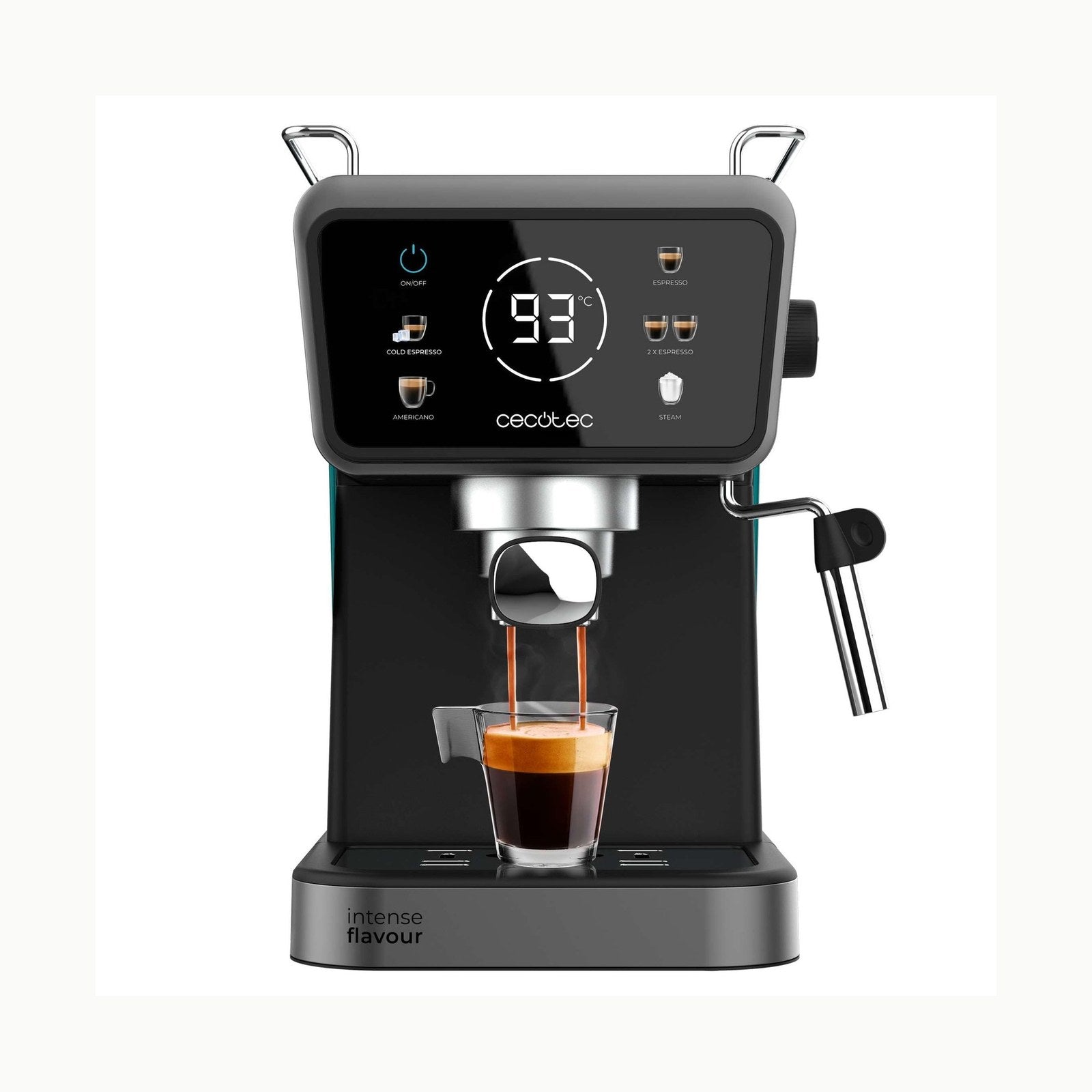Cecotec Macchina da Caffè Espresso Cafelizzia Fast Pro 1350 W, Thermob