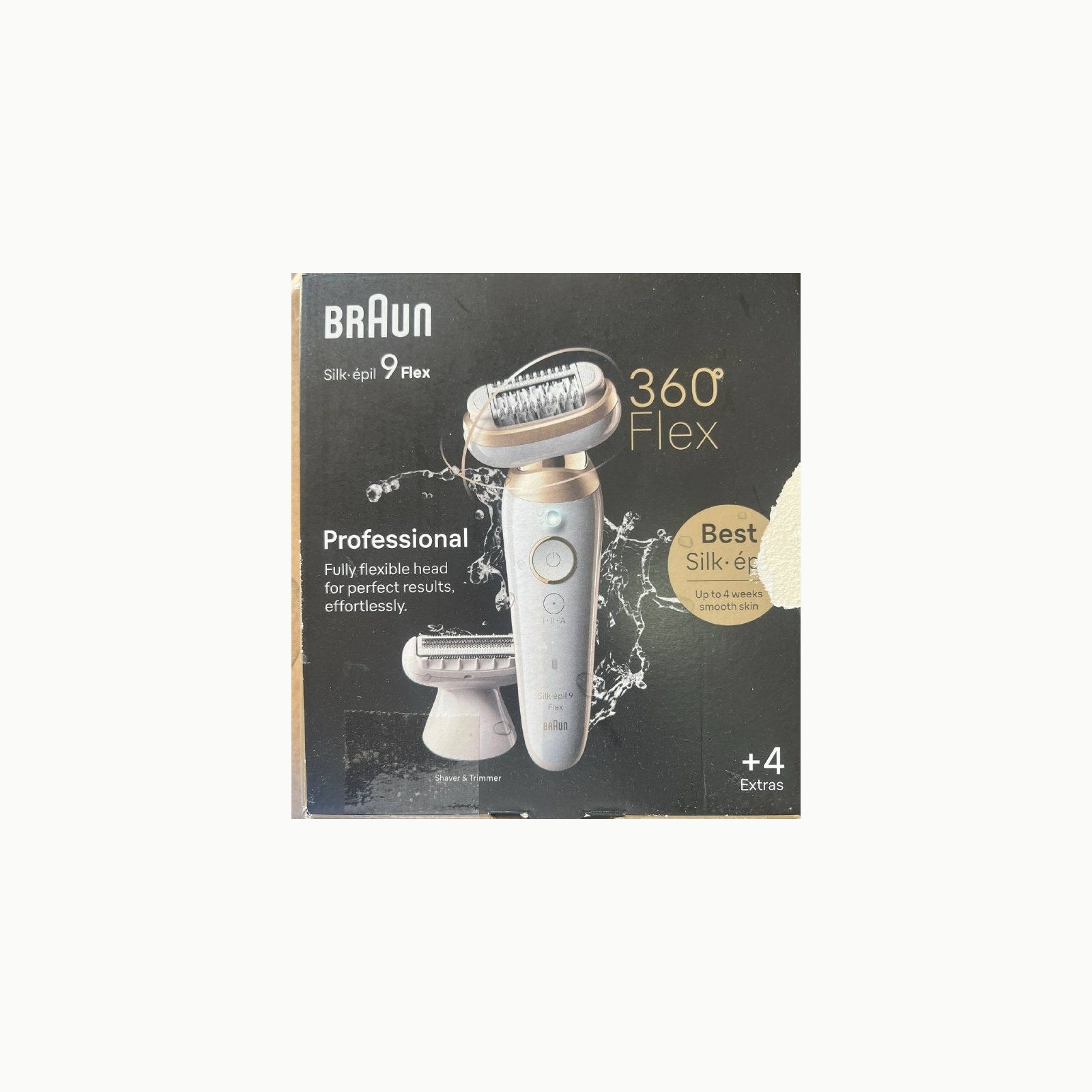 Braun Silk-épil 9 Flex, Depiladora Eléctrica Mujer Para Una Eliminació