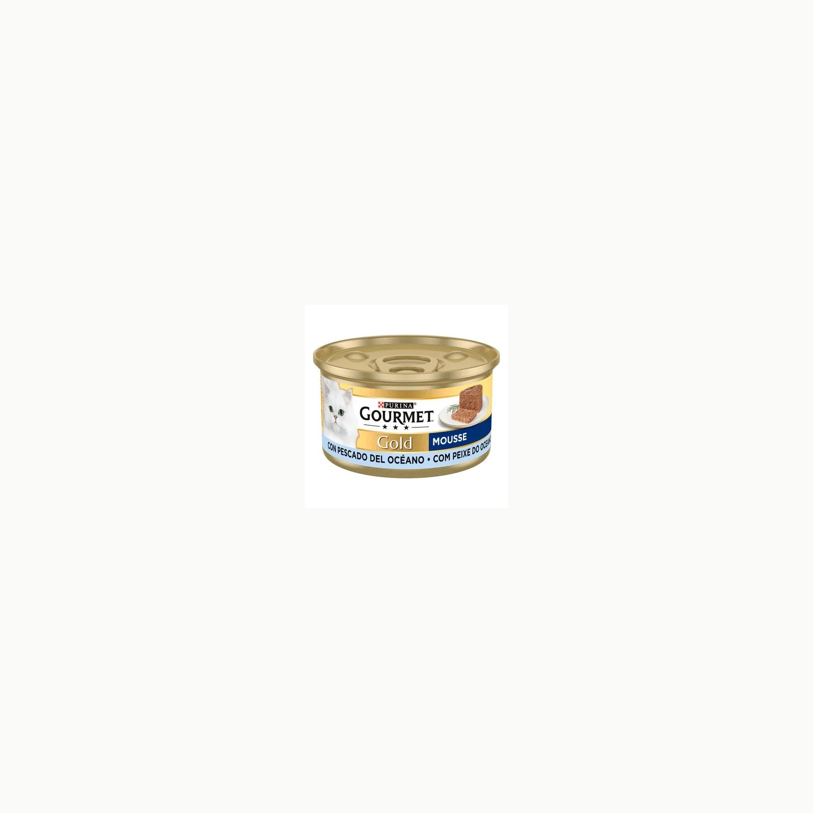 GOURMET Gold Mousse, Comida Húmeda para Gato Adulto, Mousse, Surtido