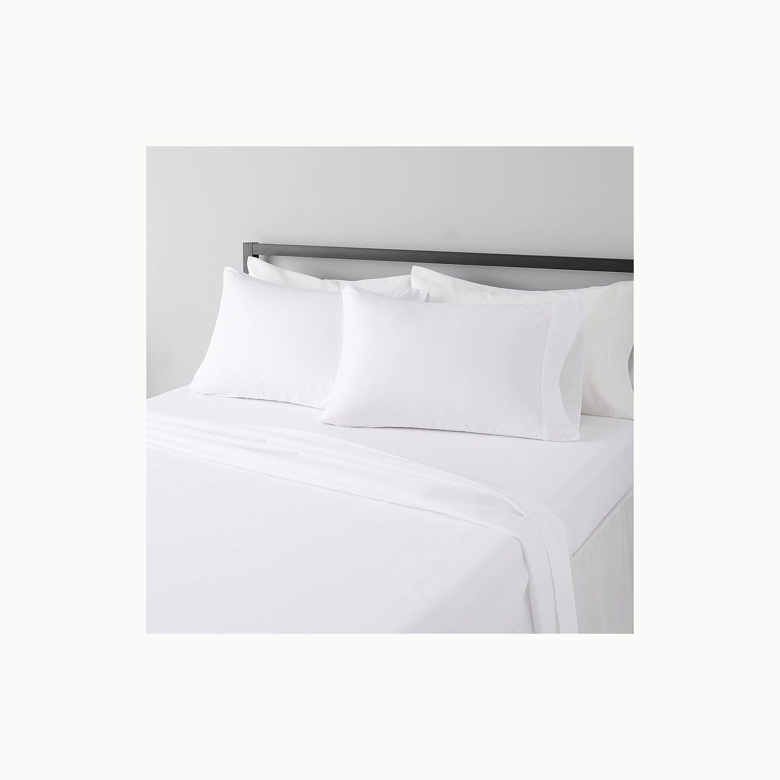 Spannbettlaken 140x200 Amazon Basics Spannbettlaken, 140 x 200 x 30 cm