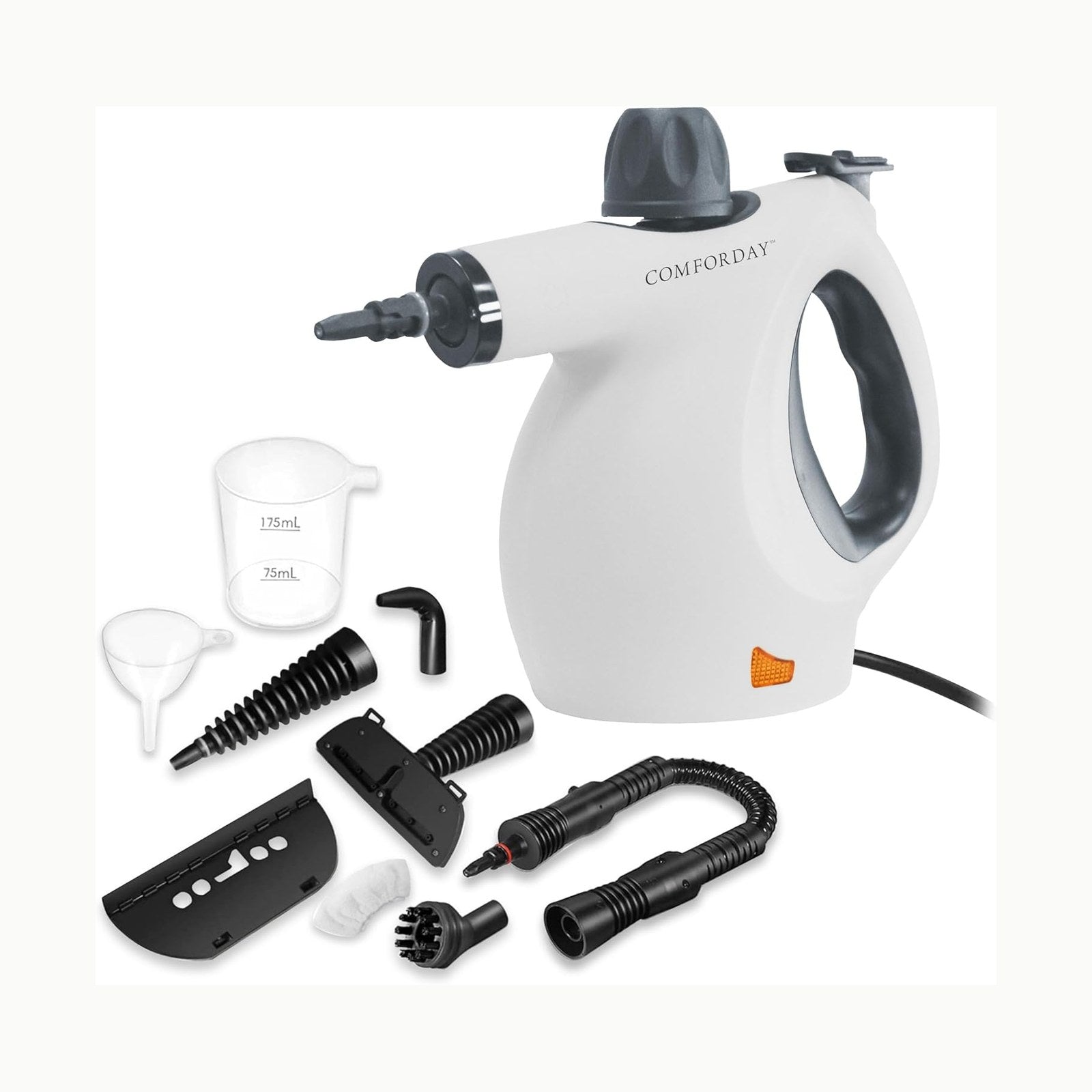 COMFORDAY Limpiador de Vapor de Mano, Limpiador de Vapores Portátil de