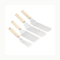 Amazon Basics Rectangular Espátulas de Silicona, Set de 3 Unidad, Pequ