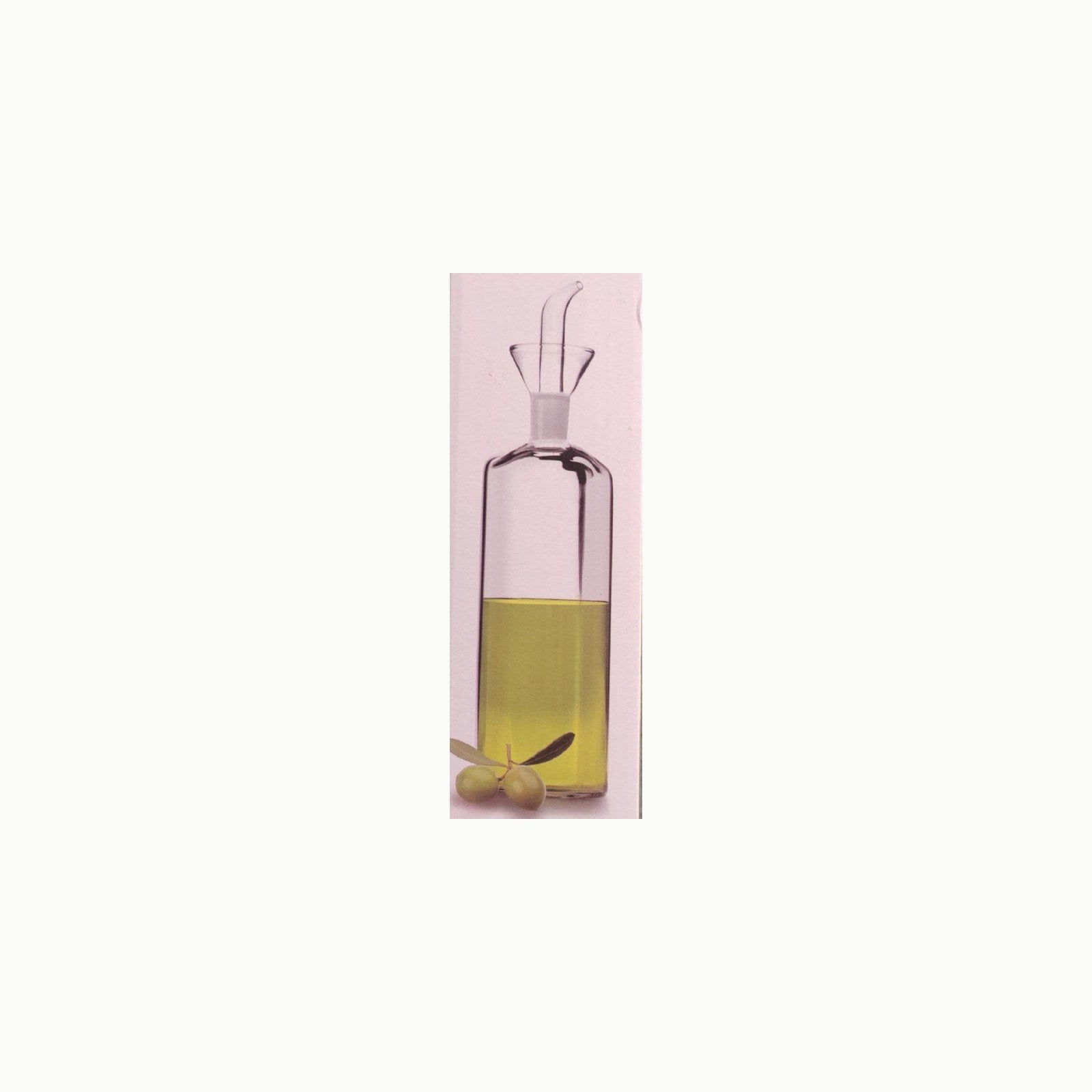 Ibili ACEITERA Cuadrada 500 ML, Stainless Steel, 24 X 7 X 7CM
