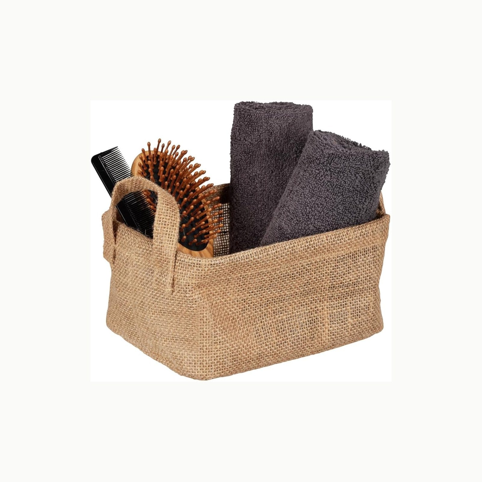 Wenko Panier de rangement Juna M, corbeille décorative pour le rangeme