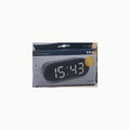 TFA Dostmann Digitaler Wecker mit LED-Leuchtziffern, 60.2025.01,inkl