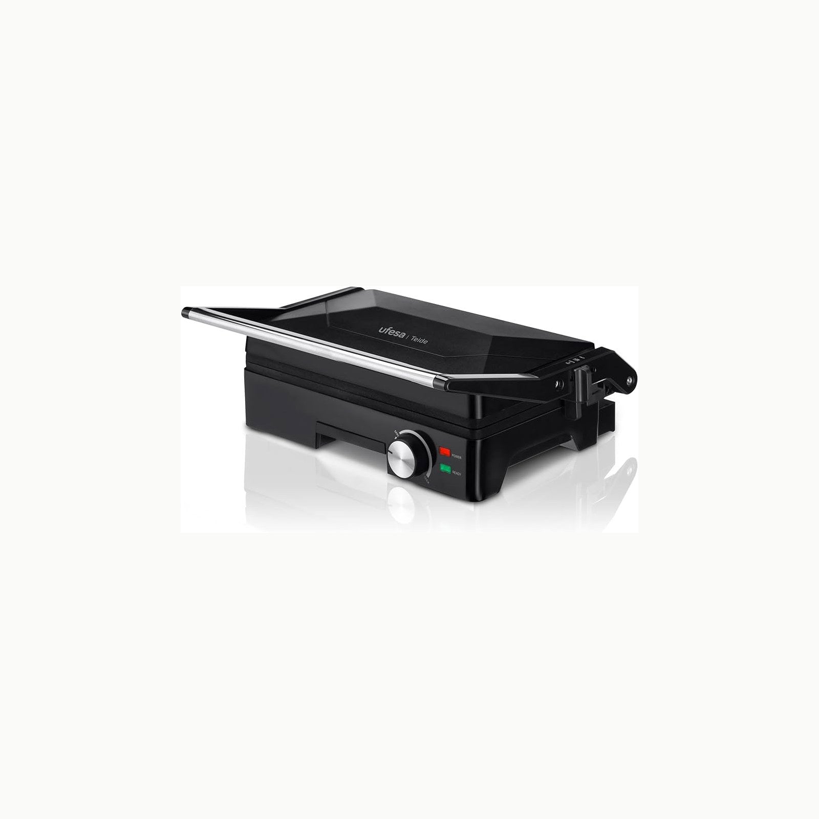 Ufesa Teide Parilla Eléctrica, Panini Press Grill, 1600W, Placas