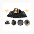 pecute Mochila transportadora para Gatos con diseño ventilado, Mochila
