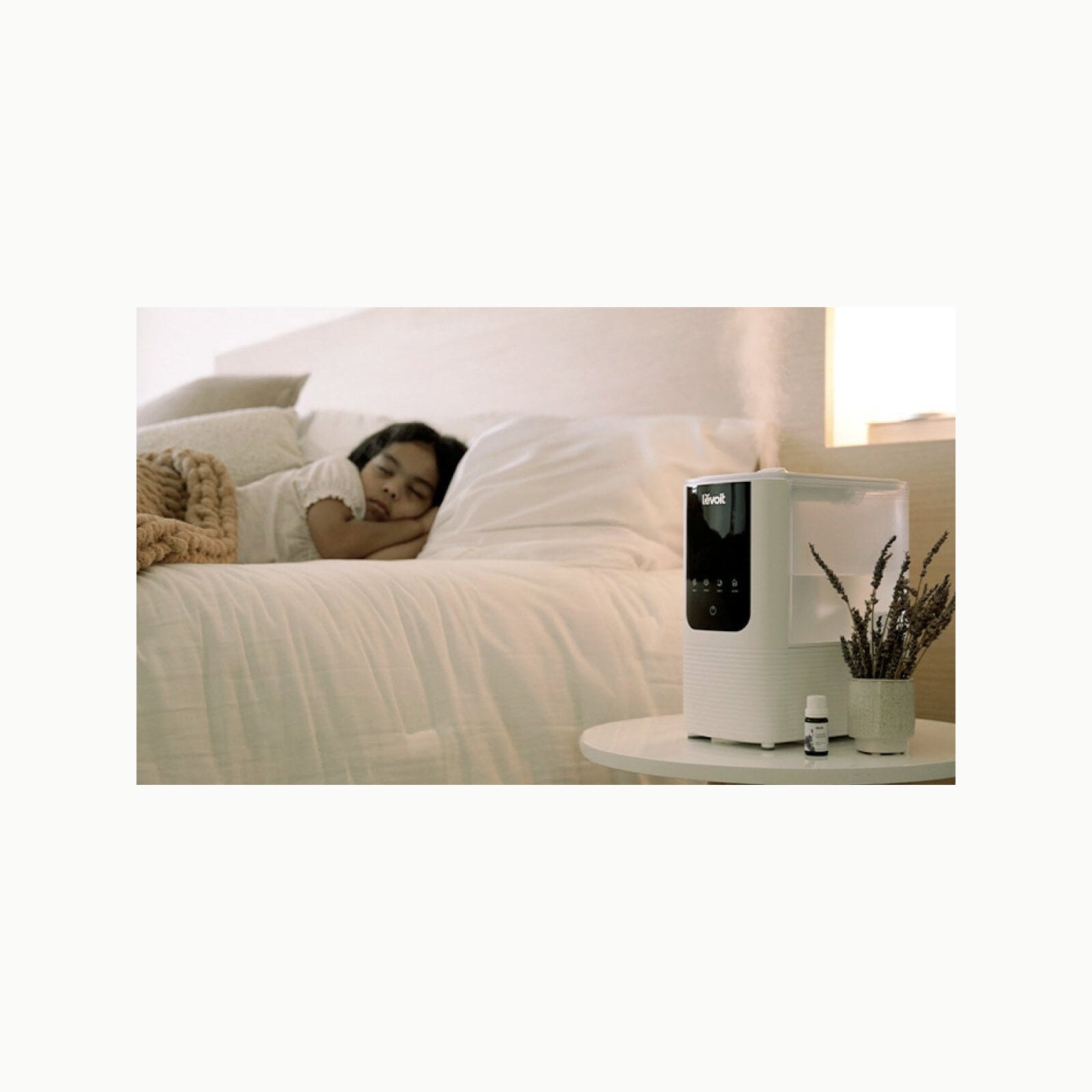 LEVOIT Humidificador Bebés, 2,5L Hasta 25H para Dormitorio, 23dB Silen