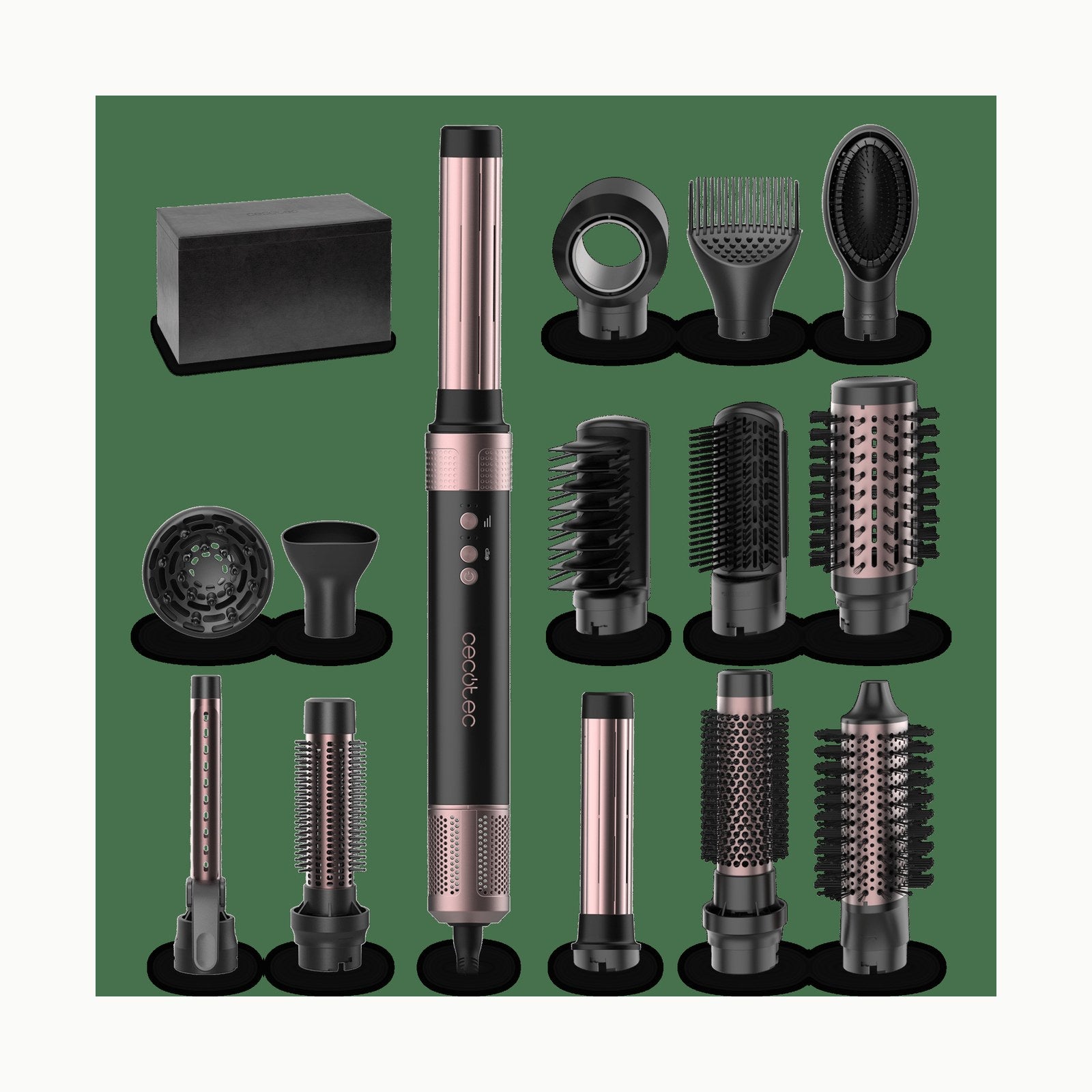 Cepillo 14in1 Cecotec Cepillo de Aire Caliente Secador Moldeador Alisa