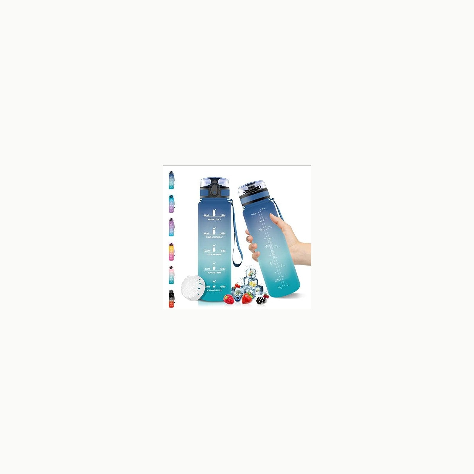 Botella agua 500ml Vikaster Botella agua, 500ml Botella, sin BPA, Bote