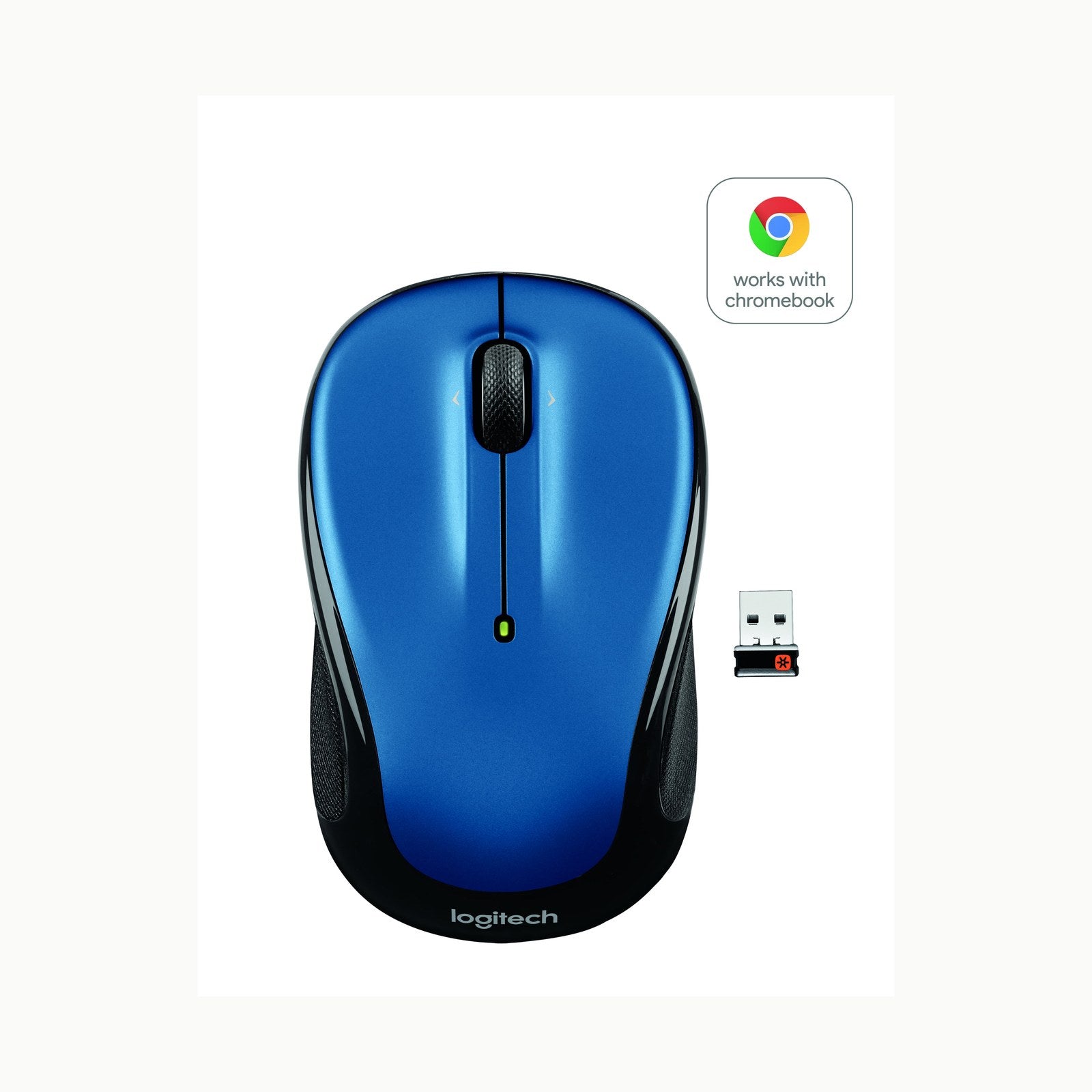 Logitech M185 Ratón Inalámbrico, 2.4GHz con Mini Receptor USB, Batería