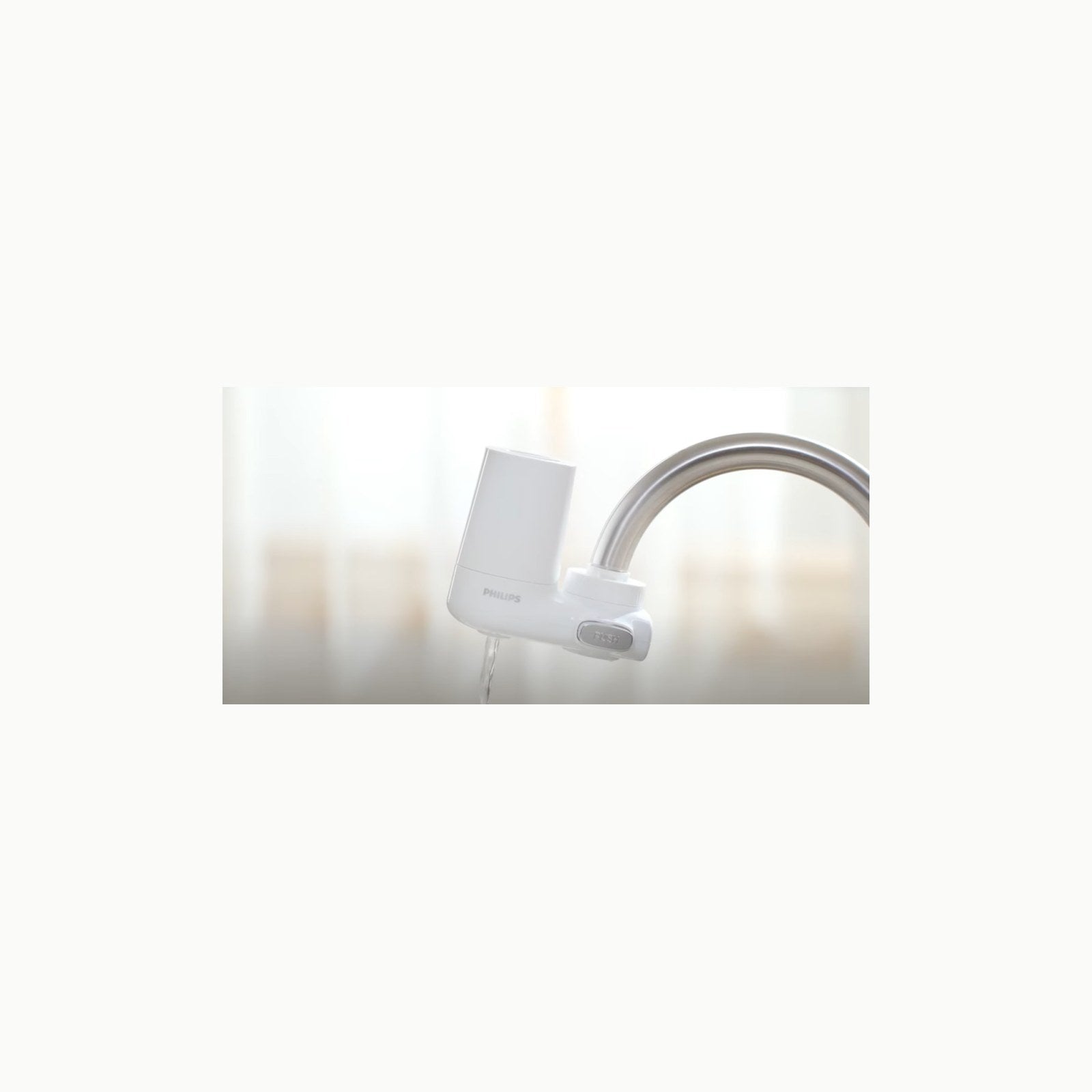 PHILIPS Filtro de agua del grifo, vertical X-Guard, blanco