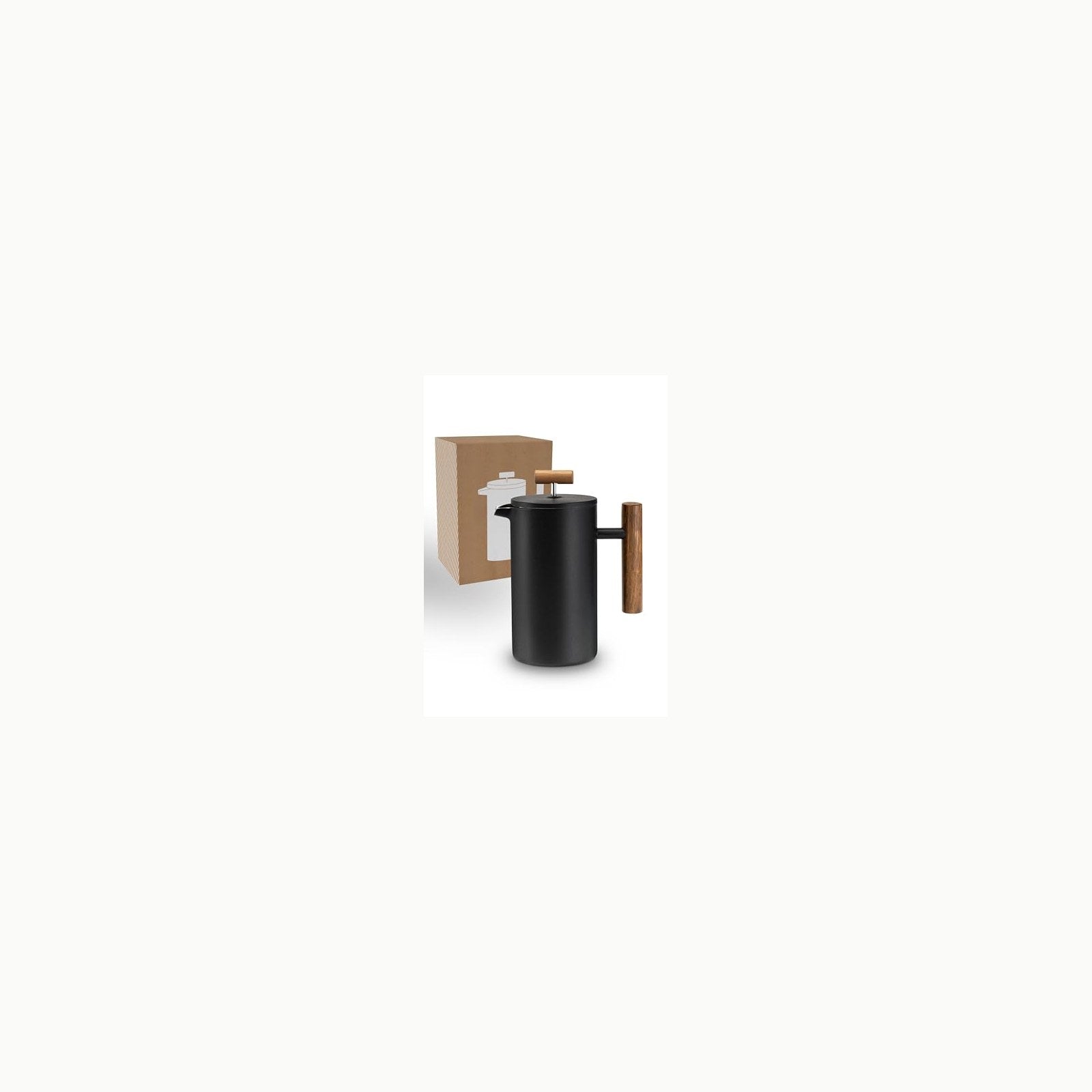 Lambda CoffeeÂ® Caldera Thermo French Press acero inoxidable I 1 litro