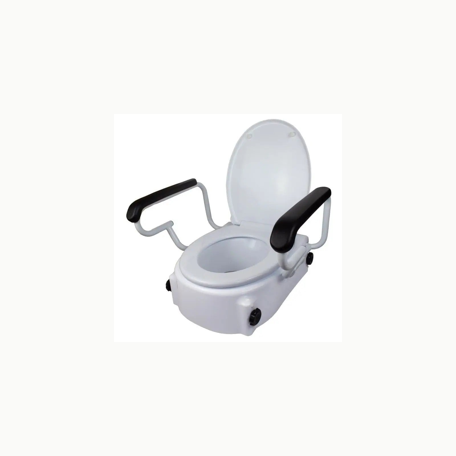 Modelo titán Mobiclinic®, Elevador wc para adulto, Con tapa, 14 cm