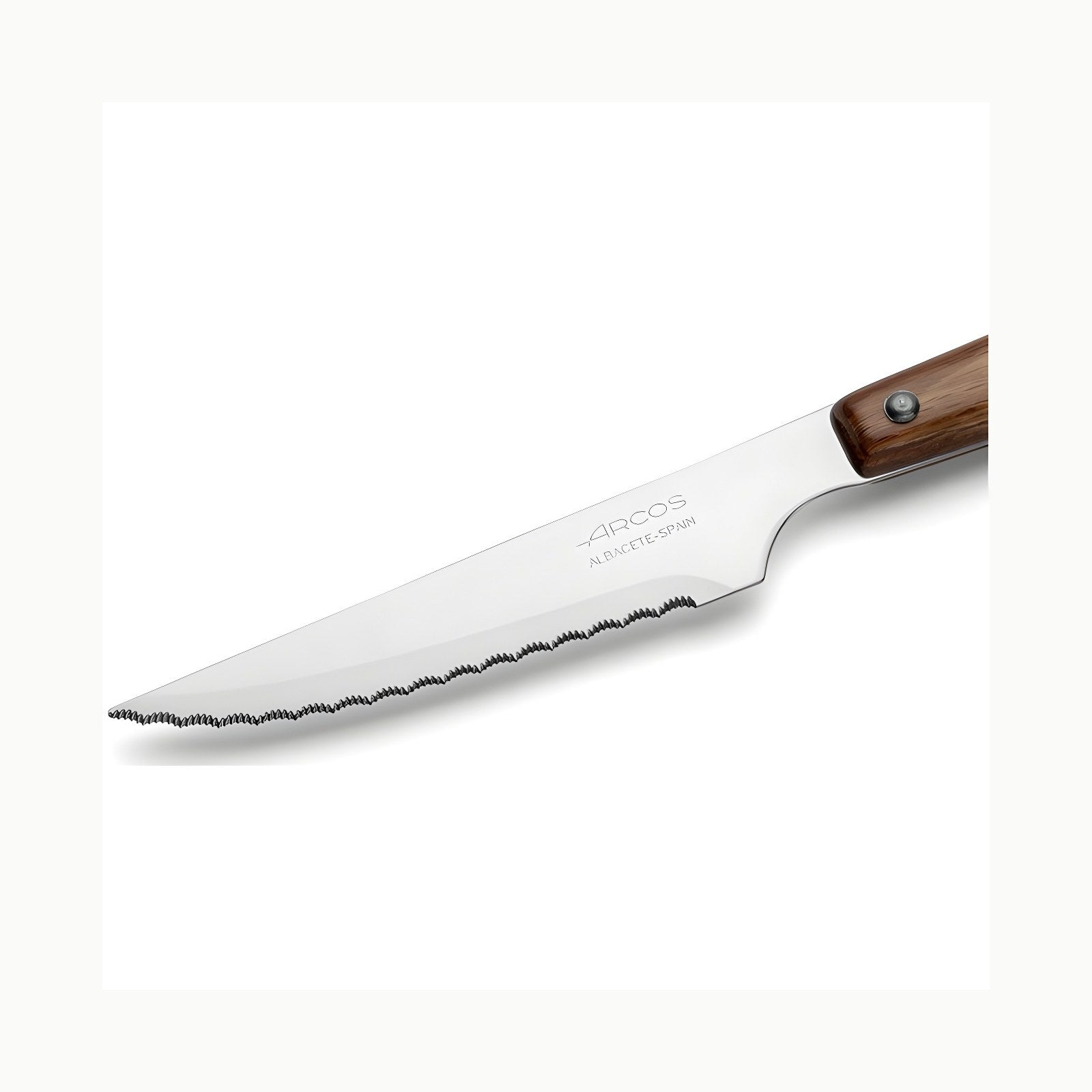 Arcos Cuchillo Chuletero de 4 Pulgadas con Hoja de 105mm en Acero Inox